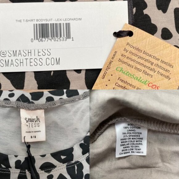 NWT Smash + Tess T-Shirt Bodysuit Top Women‎ Size Medium - Picture 11 of 11